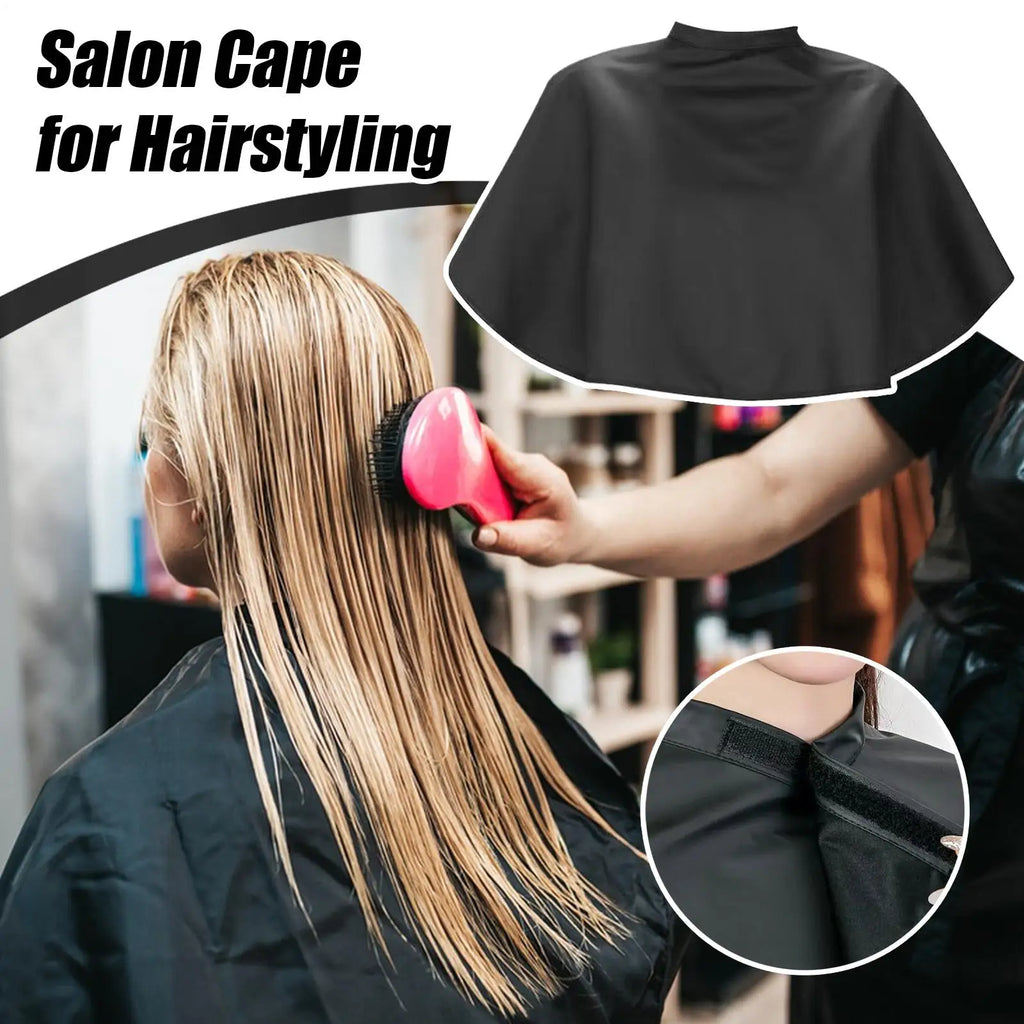Waterproof Haircut Cape – Adjustable Salon Barber Cape
