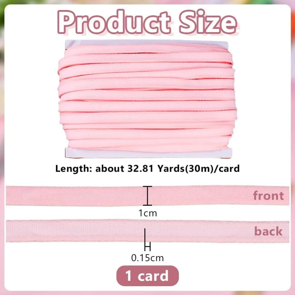30M Pink Nylon Corset Boning Sleeve – 3/8 Inch | Sewing DIY