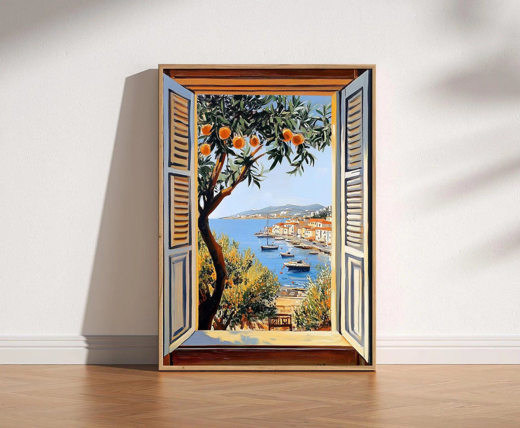 Henri Matisse Open Window Canvas Print | Fauvism Wall Art