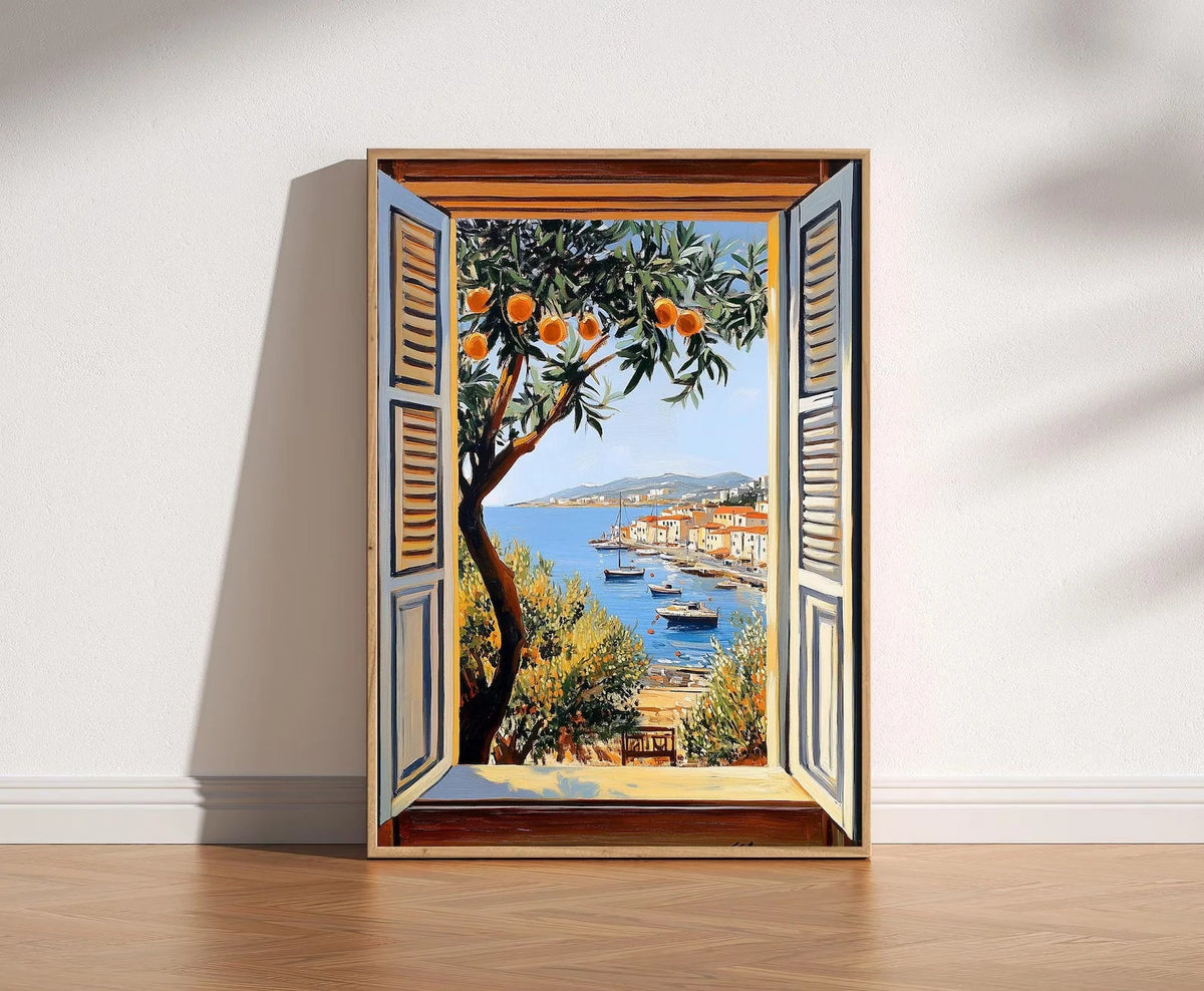 Henri Matisse Open Window Canvas Print | Fauvism Wall Art