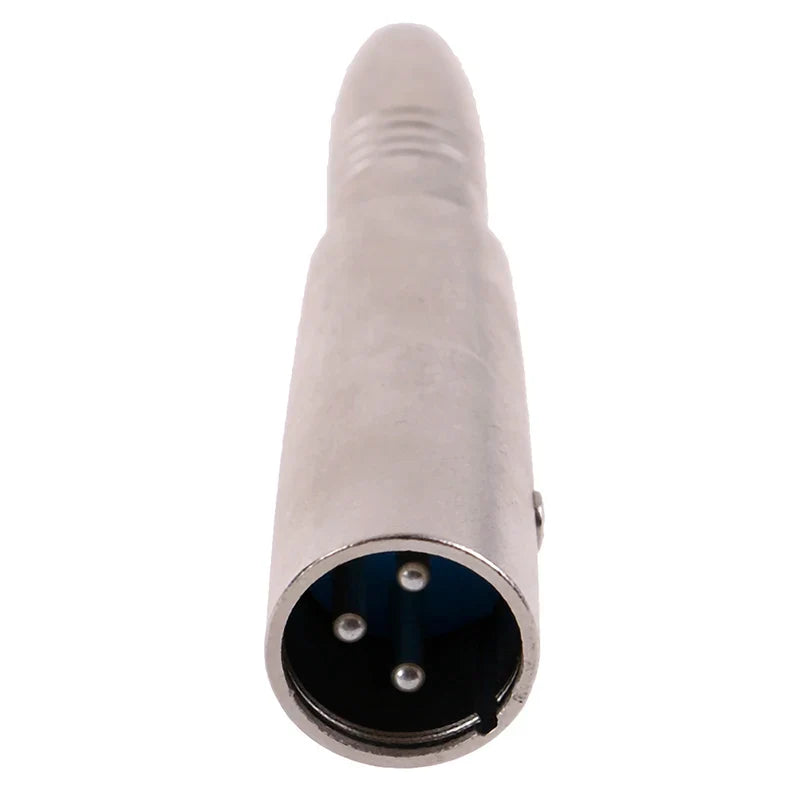 XLR Male to 6.35mm 1/4" Mono Female Audio Adapter