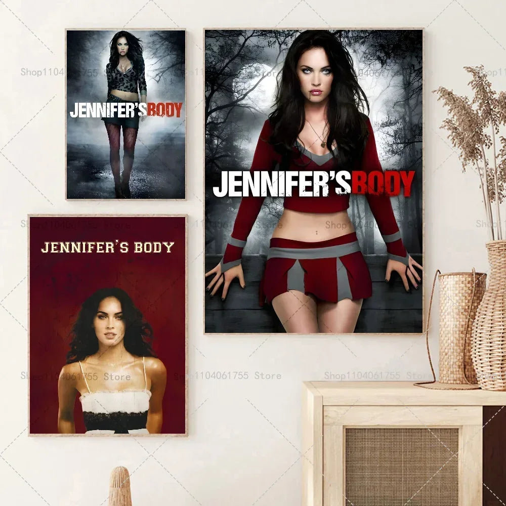 Jennifer's Body Horror Movie Poster – Waterproof Wall Art Sticker
