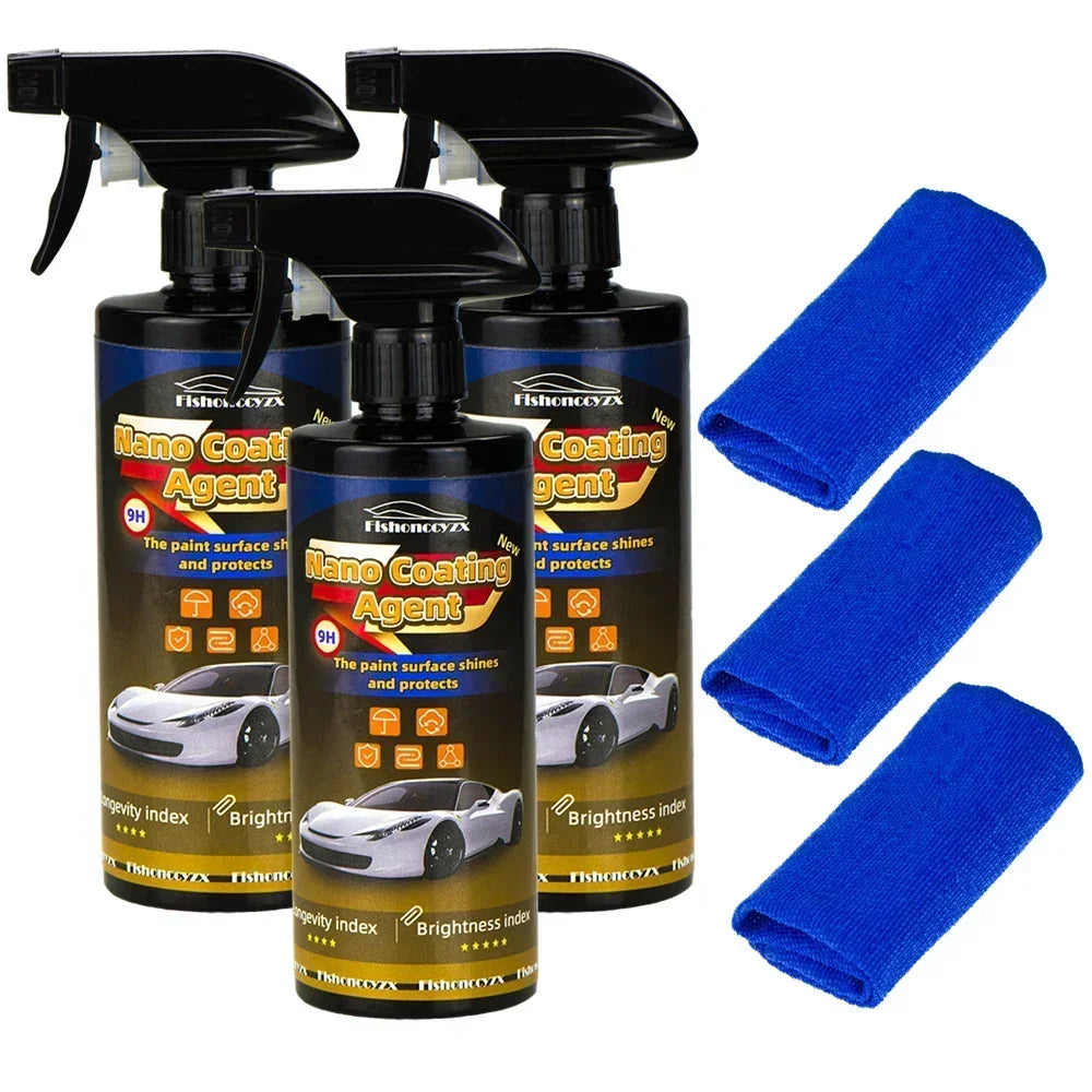 Ceramic Car Coating 9H Nano Liquid Glass Plated Crystal Hydrophobic