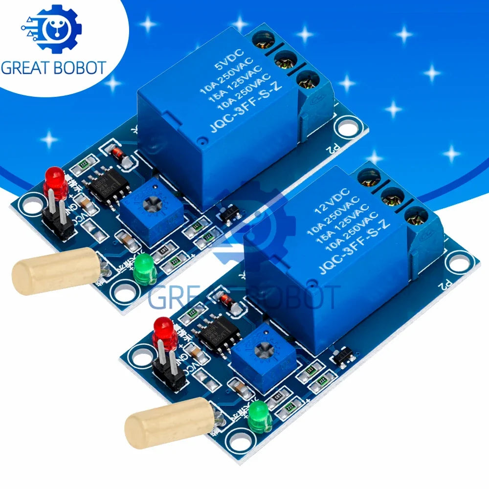 5V/12V Tilt Angle Sensor Relay Module SW520D for Arduino