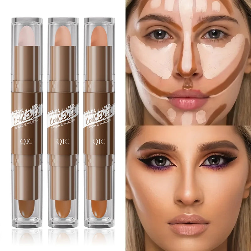 QIC Double-Ended Contour & Highlight Stick | Face Sculpting
