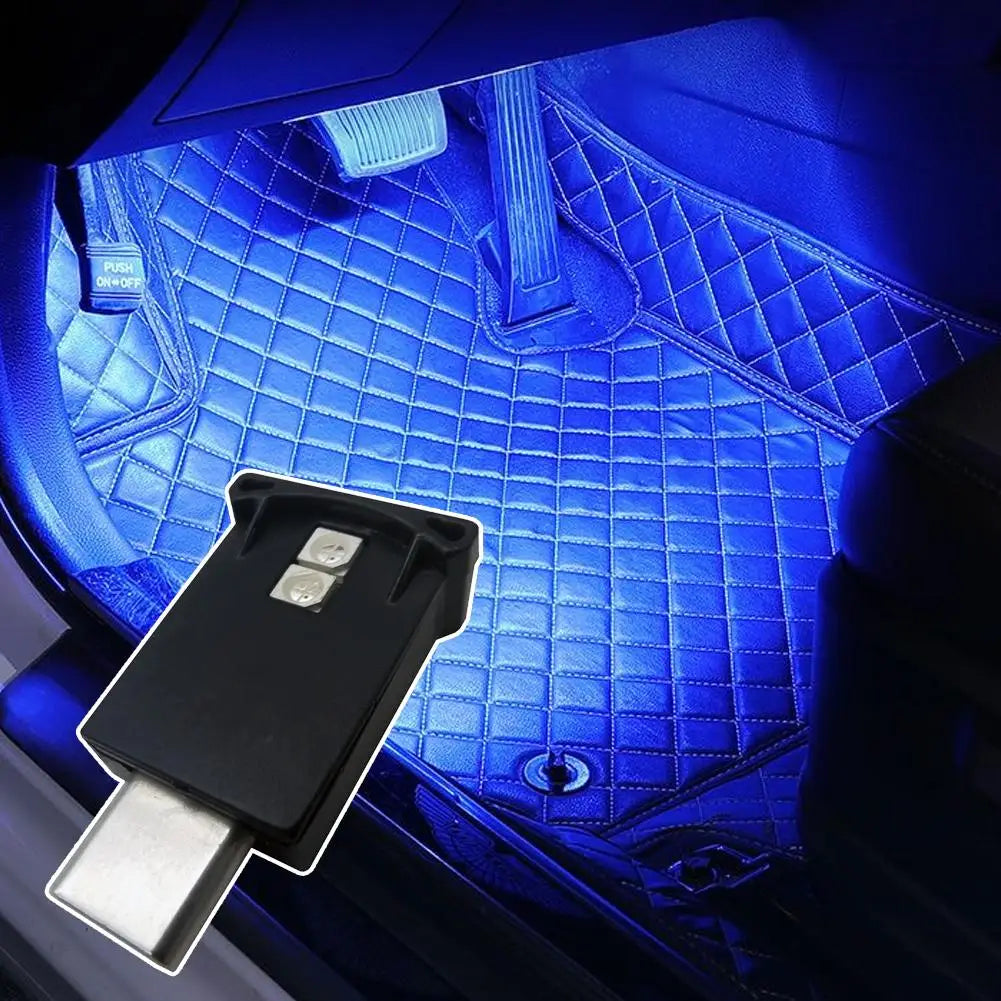 Type-c Adjustable Interior Atmosphere Lamp Car LED Ambient Light 8