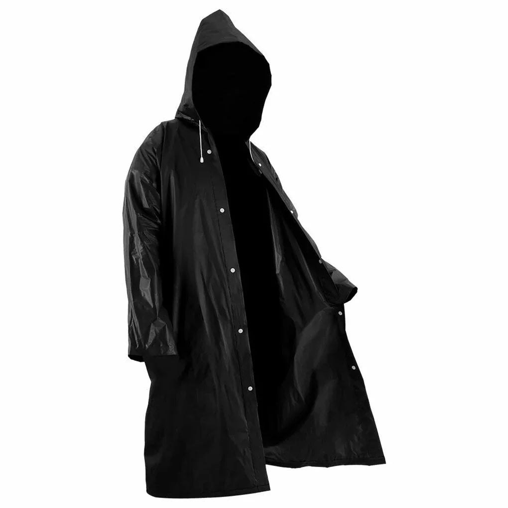 EVA Unisex Waterproof Raincoat – Hooded Outdoor Rainwear