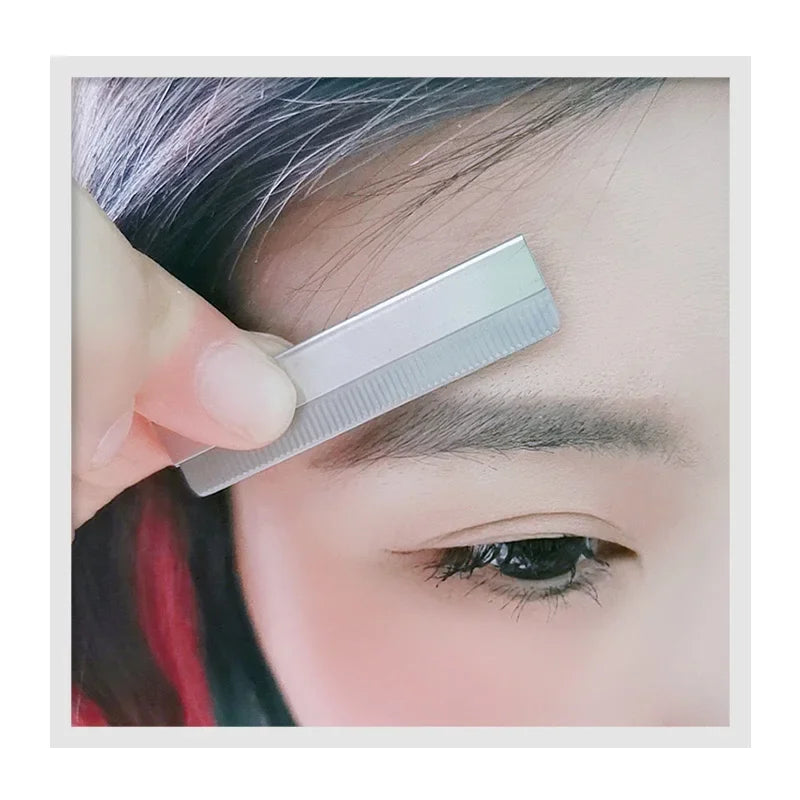 Eyebrow Trimmer Hair Remover Stainless Steel Women Razor Eyebrows