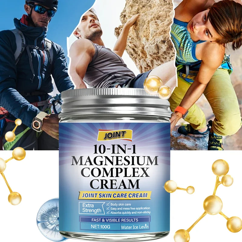 10-in-1 Magnesium Body Cream – Collagen & Retinol 100g