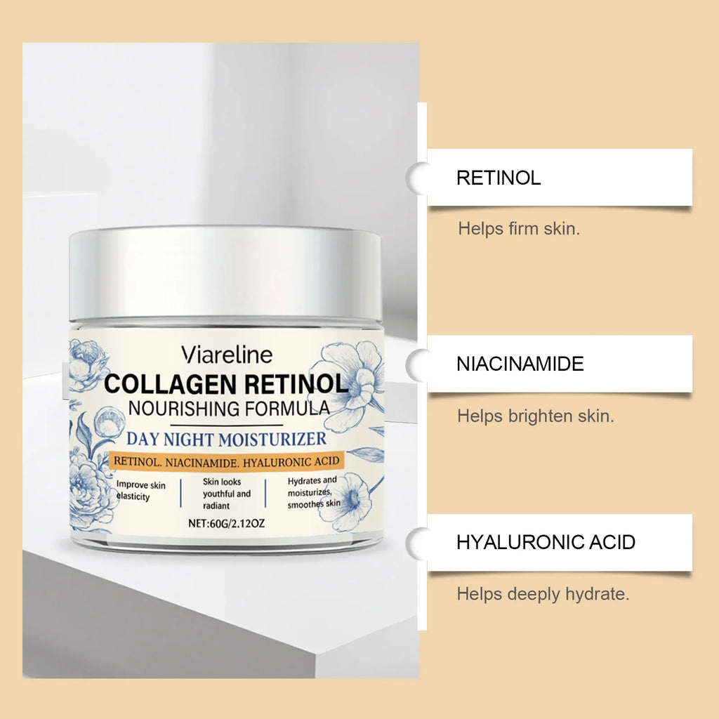 Viareline Retinol Moisturizing Cream – Hydration & Elasticity