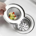 Stainless Steel Sink Strainer – Hair & Food Drain Catcher