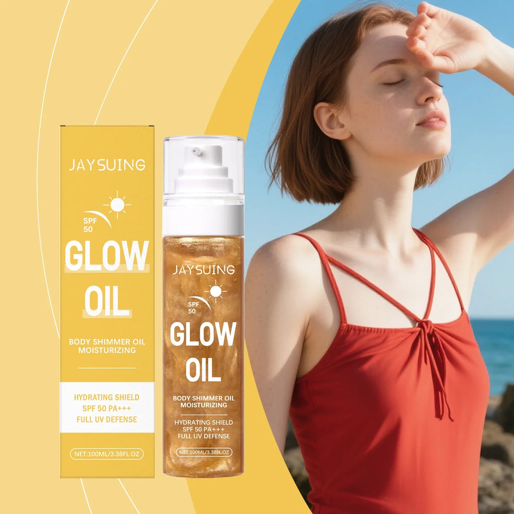 Coconut Sunscreen Oil SPF 50 | Waterproof UV Protection 100ml