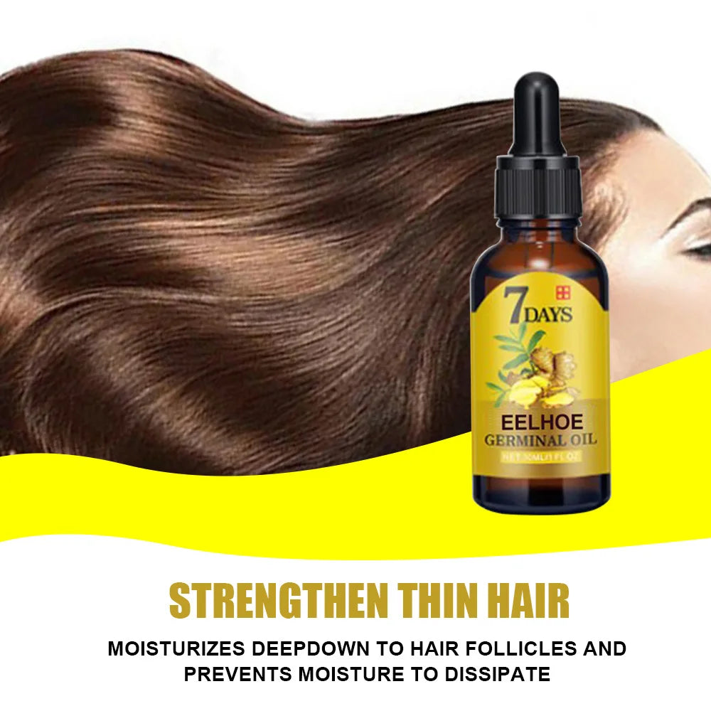 EELHOE Ginger Hair Growth Oil | Scalp Nourishing Serum