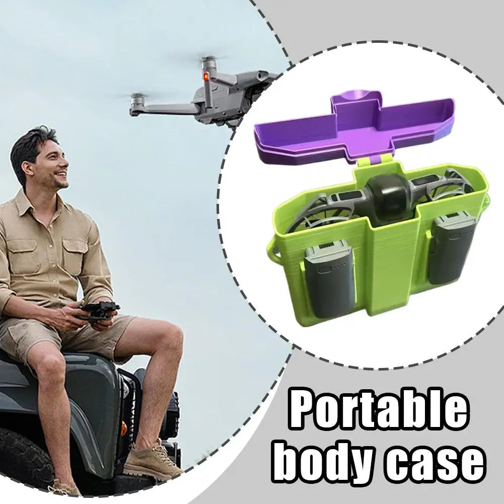 3D Printed Hard Case for DJI NEO 2 | FPV Portable Carry Case