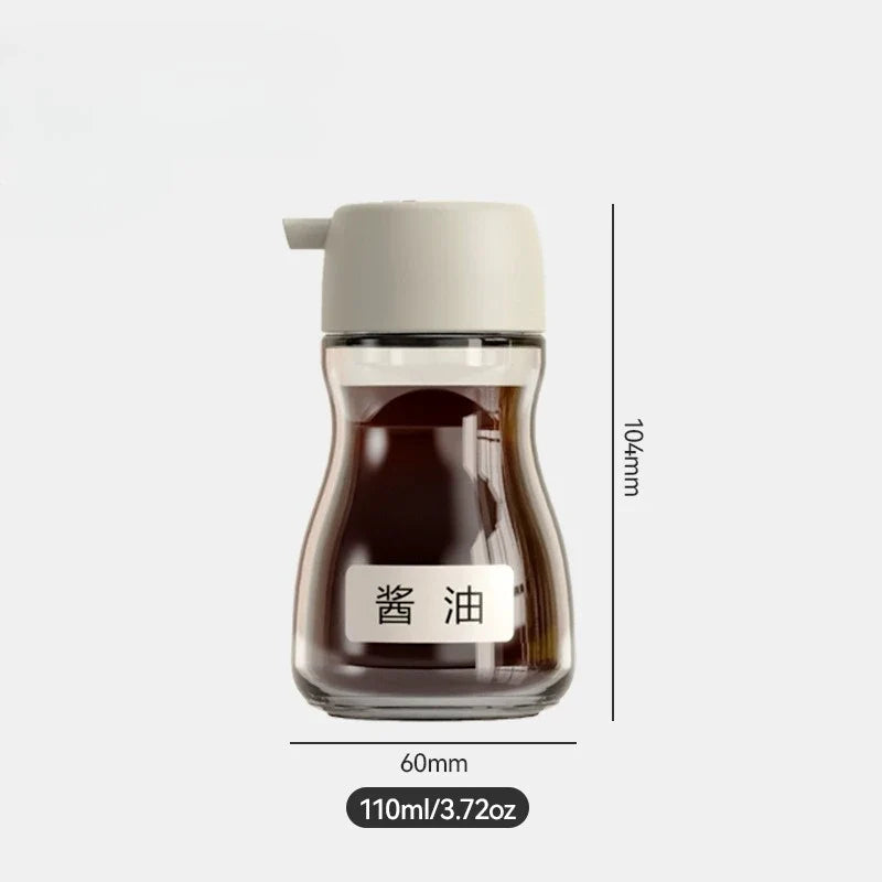 110 Japanese Glass Oil Bottle Desktop Seasoning Kitchen Household Soy