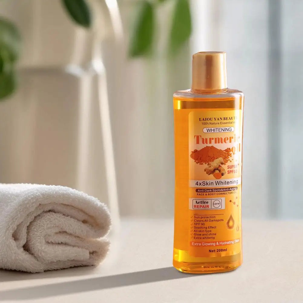 Turmeric Ginger Facial Serum 200ml – Dark Spot & Fine Lines