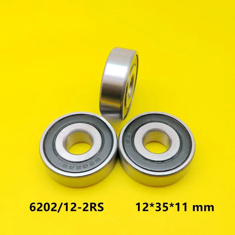 6202 12-2RS Bearing Steel 12x35x11mm Motorcycle Racing Electric