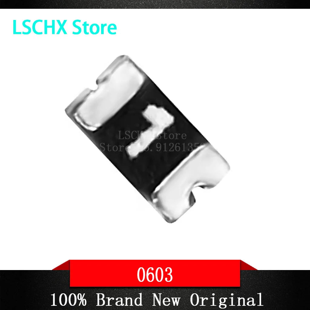 50Pcs PPTC Resettable SMD 0603 Fuse – 10mA to 1A, 30V/60V