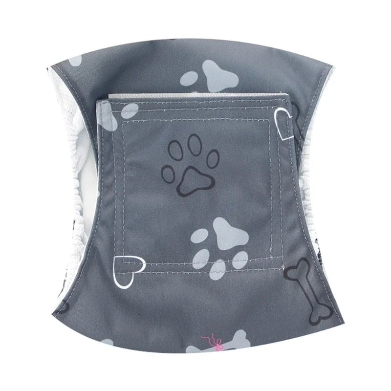 Washable Reusable Pet Diapers for Puppies & Kittens