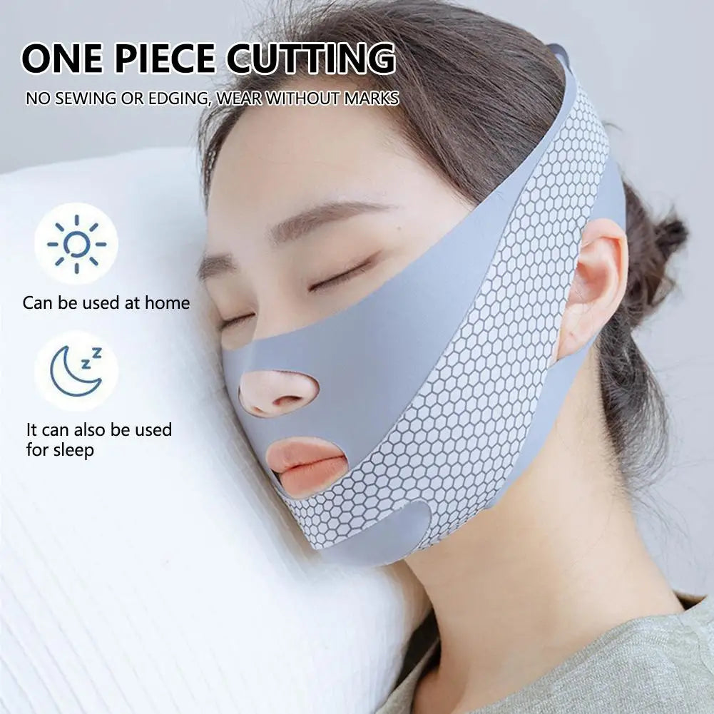 V Face Chin Strap – Adjustable Jaw Lift & Double Chin Shaper