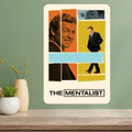 The Mentalist TV Show Metal Poster Sign | Retro Aluminum Wall Art