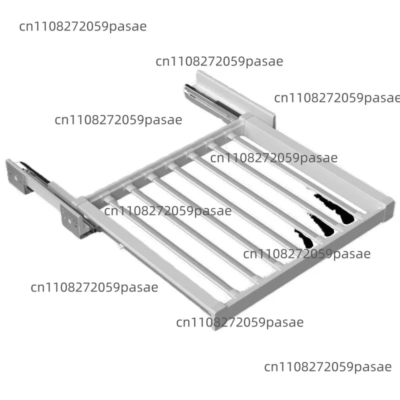 Hidden Pull-Up Drying Rack – Balcony & Laundry Wall Mount