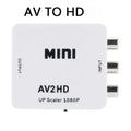 HDMI to RCA AV Converter 1080P Composite Adapter for TV & PC