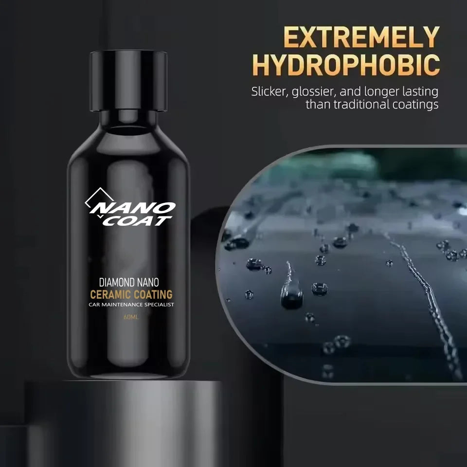 Professional Ceramic Coating Cars Gloss Paint Protection UV Resistant