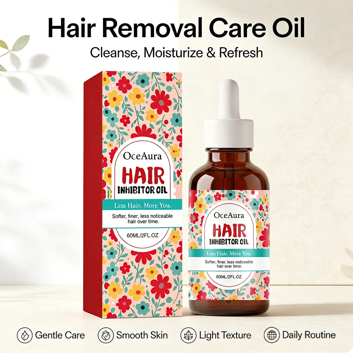 Hair Inhibitor Oil – Post-Depilation Body Moisturizer 60ml
