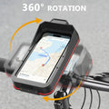Waterproof Motorcycle Bicycle Phone Holder | Quick-Lock Handlebar Mount