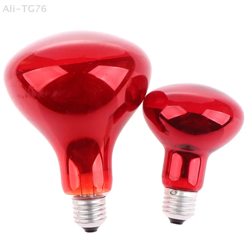 100W 150W Infrared Physiotherapy Red Heat Lamp Bulb