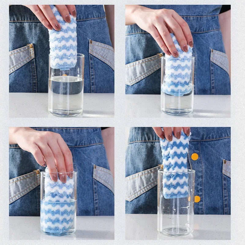 Quick-Dry Microfiber Towels – Absorbent Bath & Kitchen Cloths