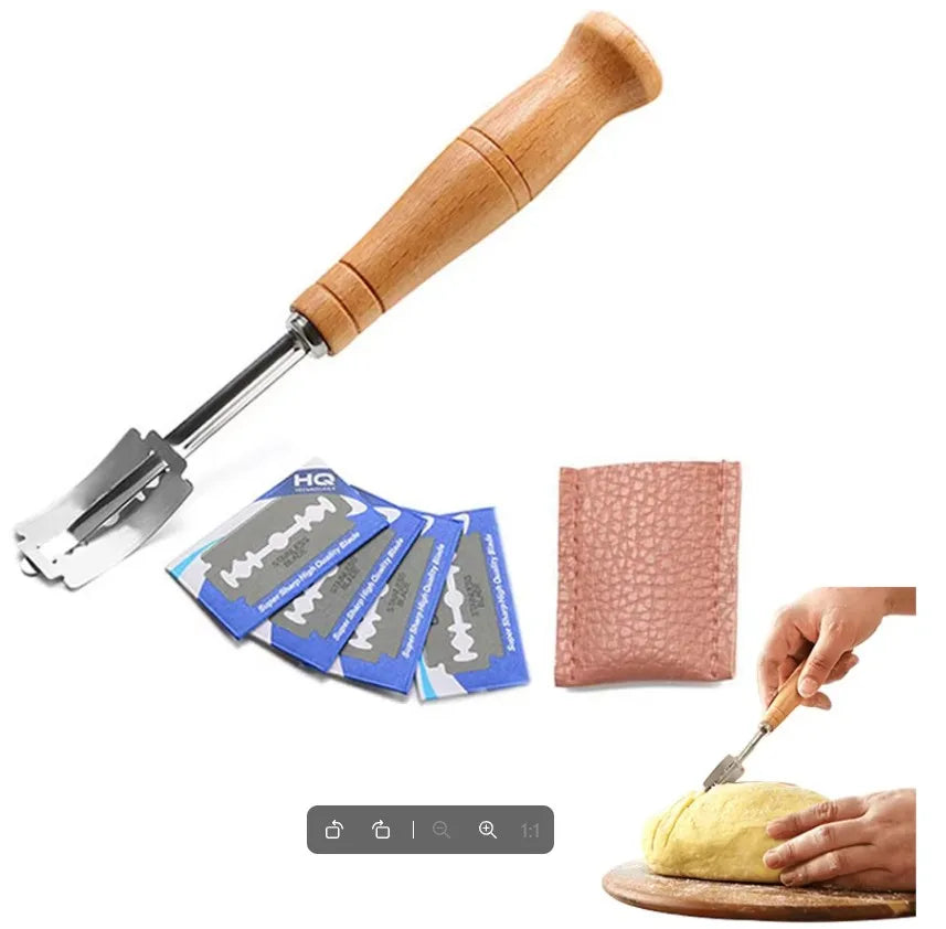 Magnetic Bread Lame Dough Scoring Tool – Stainless Steel