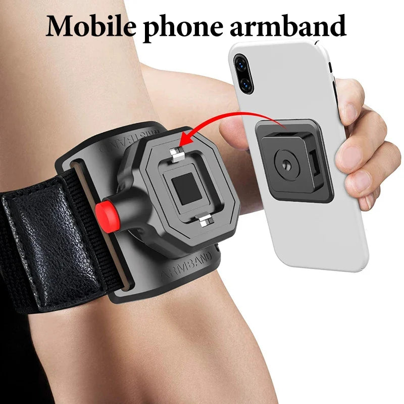 Detachable Rotatable Mobile Sport Bag Phone Running Sports Bags mp3