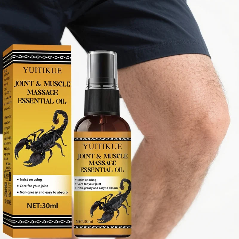 YUITIKUE Muscle Massage Oil 30ml – Non-Sticky Fast Absorption