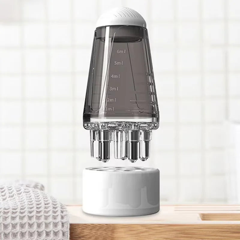 Scalp Oil Applicator Comb | Hexagon Roller Ball Massage Tool