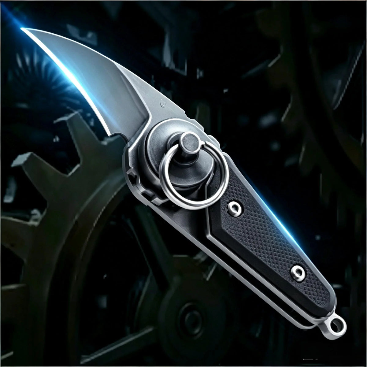 Portable Ring Utility Knife – Mini Stainless Steel Cutting Tool