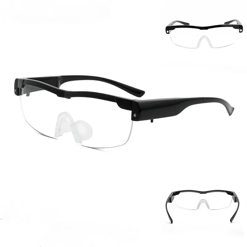 2.5X LED Magnifying Headband Glasses – Hands-Free Magnifier