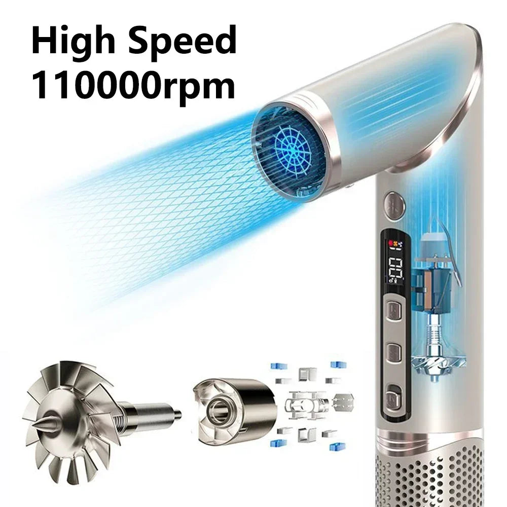 YOOSilk 8-in-1 Hair Dryer Airwrap | 110,000 RPM Styling Set