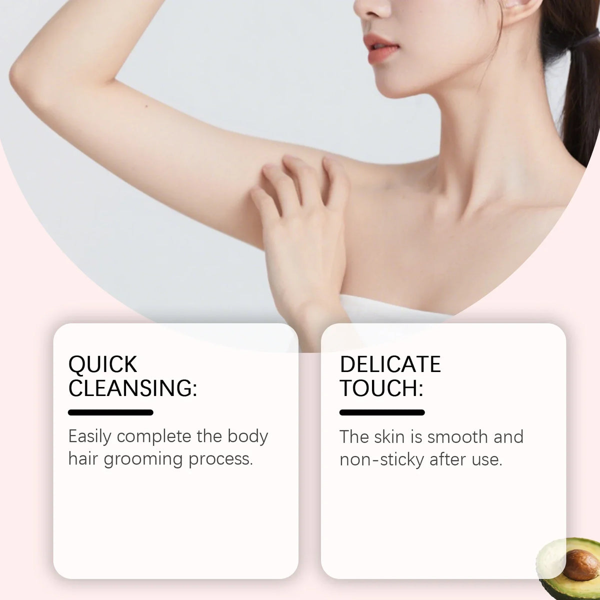Semi-Permanent Hair Removal Stick | Face, Lip, Leg & Armpit