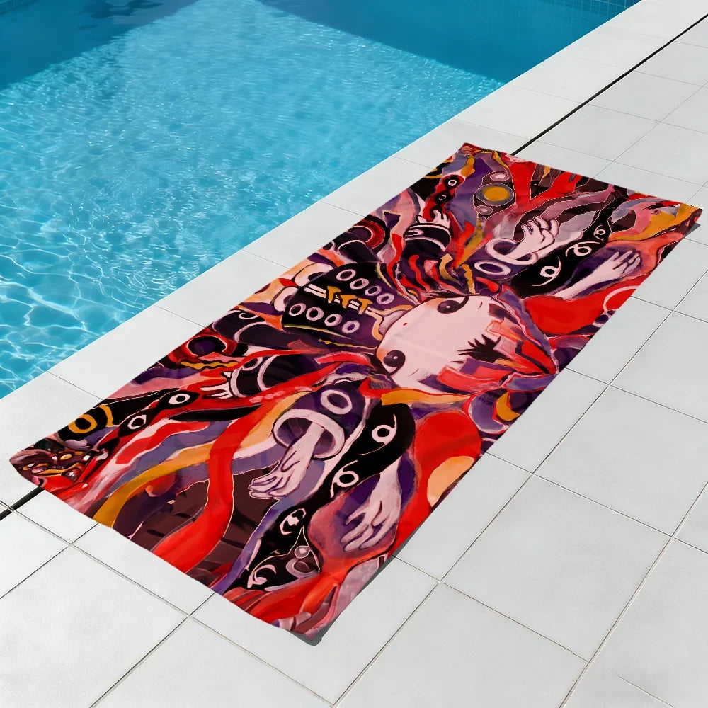 Quick Dry Beach Towel – Soft, Lightweight & Absorbent | 11 Sizes