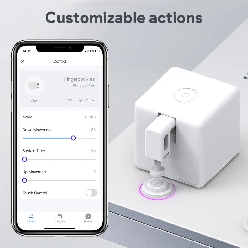 Tuya Bluetooth Smart Fingerbot Switch Finger Robot Button Pusher
