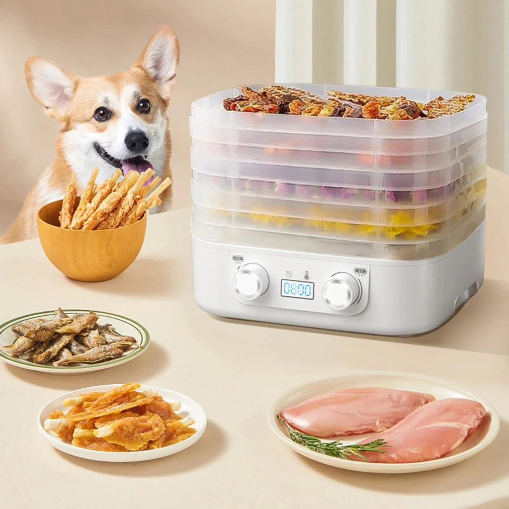 5-Layer Food Dehydrator | 48Hr Timer, Adjustable Temp – HOMEFISH