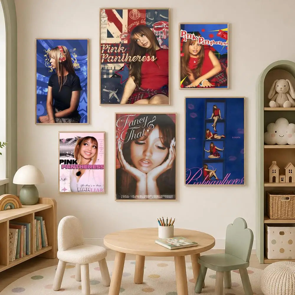 PinkPantheress HD Self-Stick PVC Wall Art Poster | Waterproof