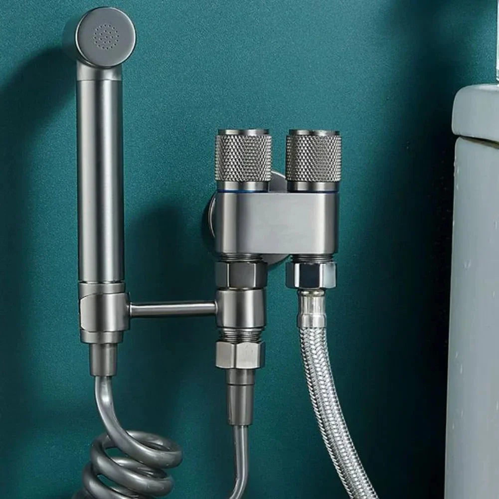 Dual Control Triangle Valve G1/2 | Bidet Sprayer Angle Valve