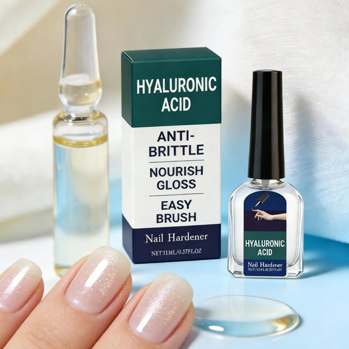 Nail Repair Serum | Hyaluronic Acid, Vitamin E & Jojoba Oil