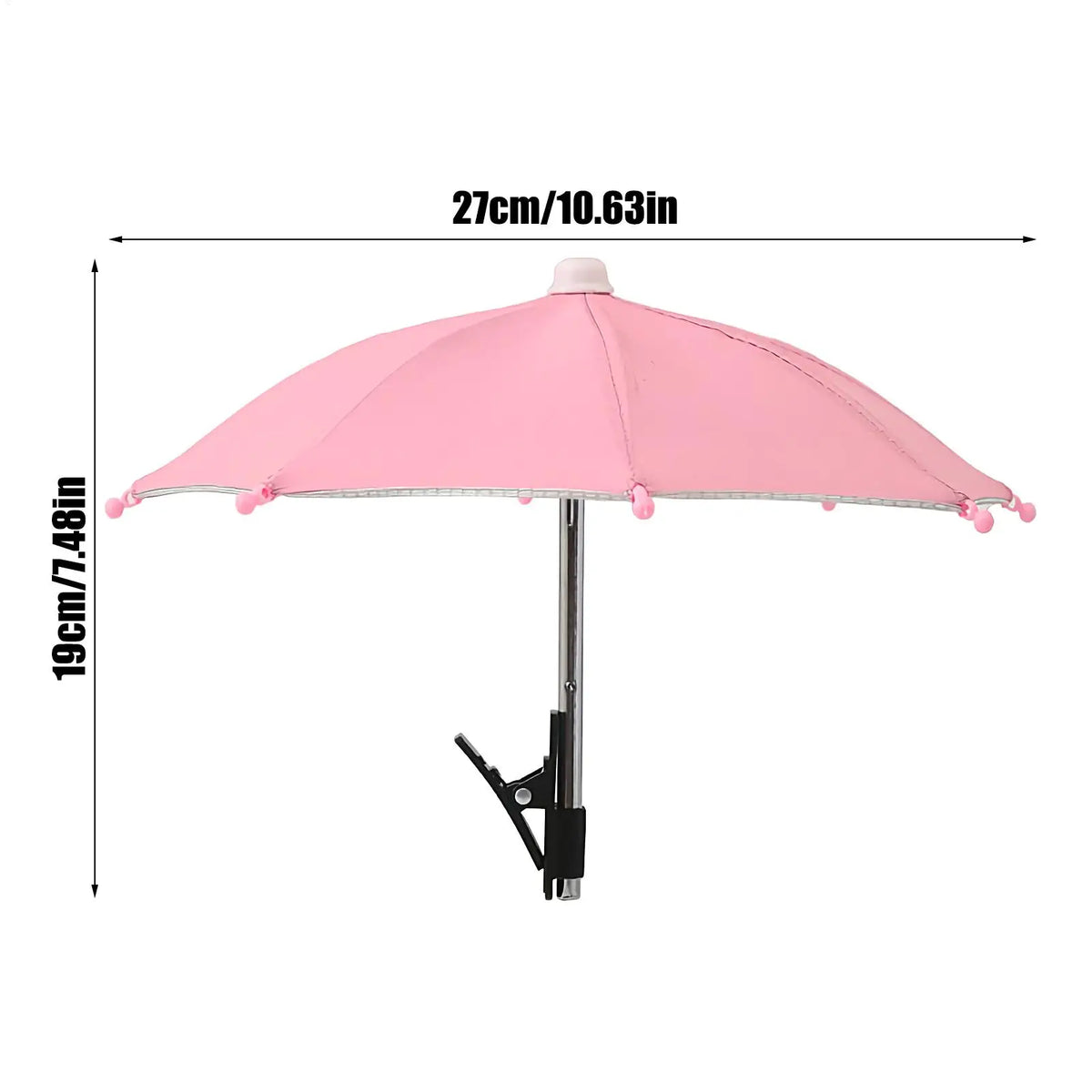 Clip-On Phone Sun Shade – Anti-Glare Outdoor Screen Umbrella