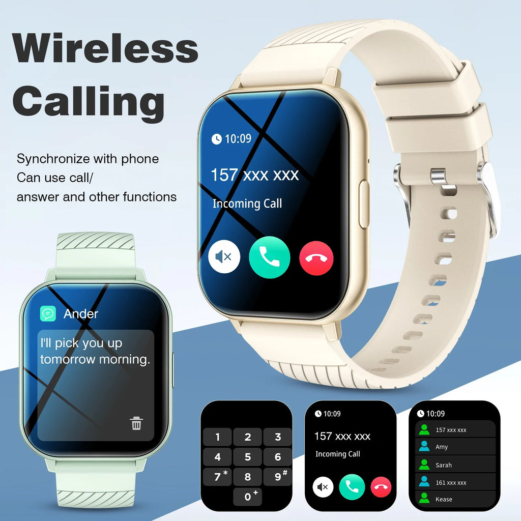 LOMAXFR Smart Watch 1.83" HD | Wireless Call & Sports Modes