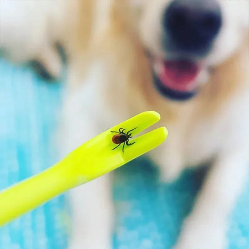 Pet Tick Remover Kit – 3-Piece Hook Clip Tool for Cats & Dogs