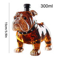 Whiskey Bottle Bulldog Collectible Liquor Decanter Alcohol